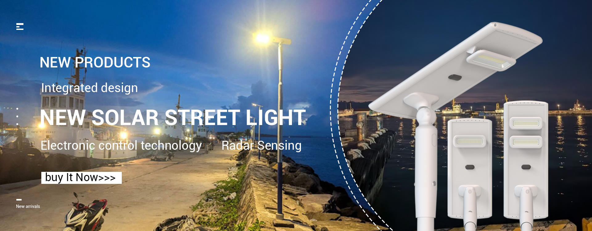2025 New Home Solar Lights All-in-one Solar Street Lights Garden Lights