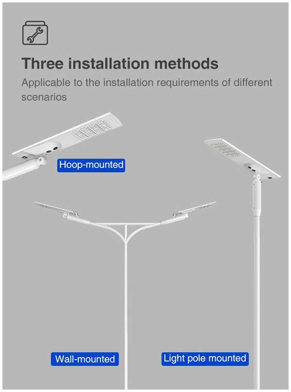 50w 100W 200W 300W China Outdoor Solar Street Lamp remote motion Control Waterproof Solar Led Street Light