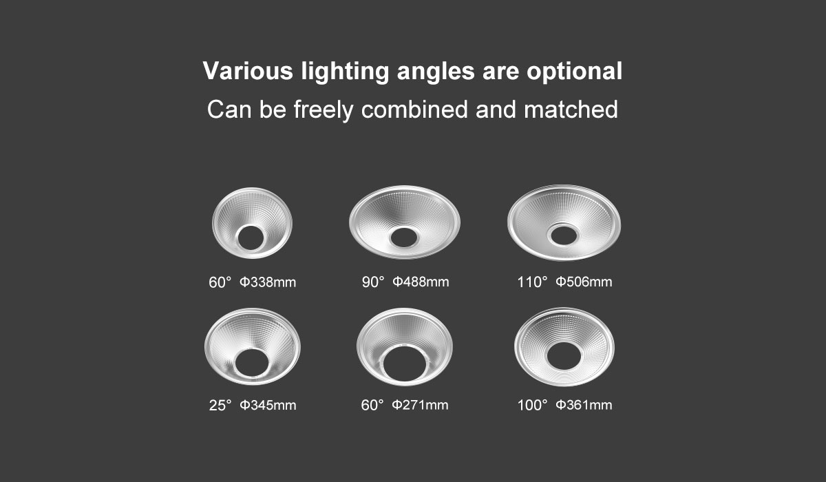 LED high bay light industrial warehouse luminaria LED high-power 60w 100w 150w 200watts mall ufo high bay led lighting for gymn