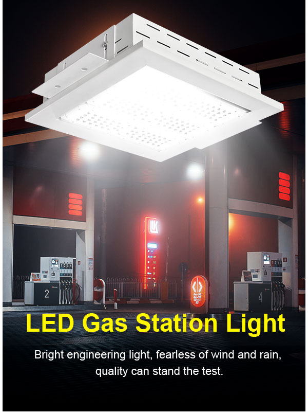 5 years warranty 100w 150w 200w gas station lighting retrofit 250 watt led canopy light
