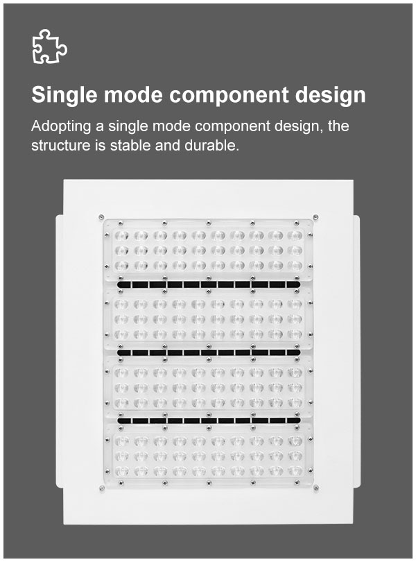 surface mounted 150W 200W 250W canopy lights embed led gas station ceiling light for petrol station