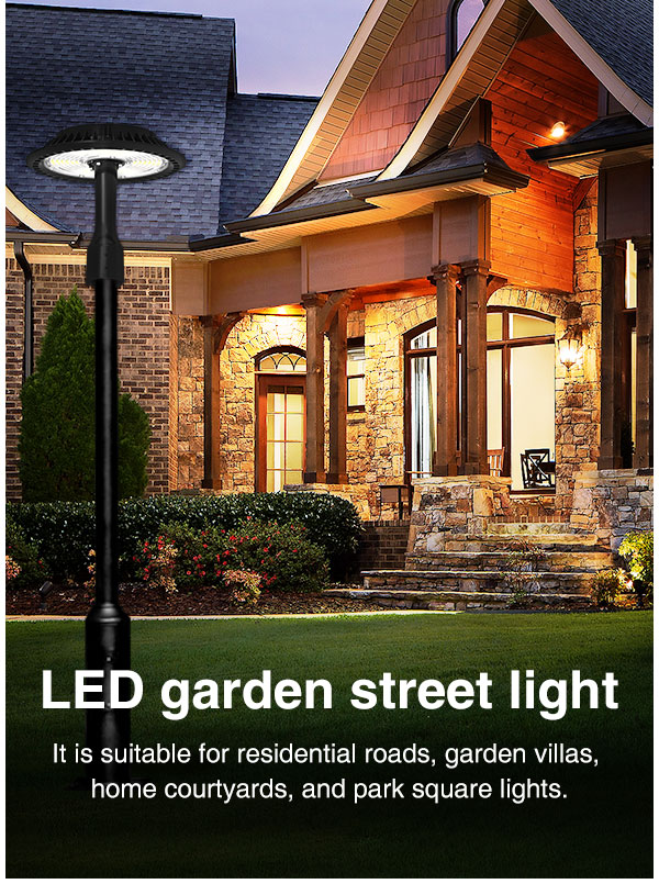 Outdoor waterproof European and American style Road street lighting high-power 60w 100w 150w LED garden light