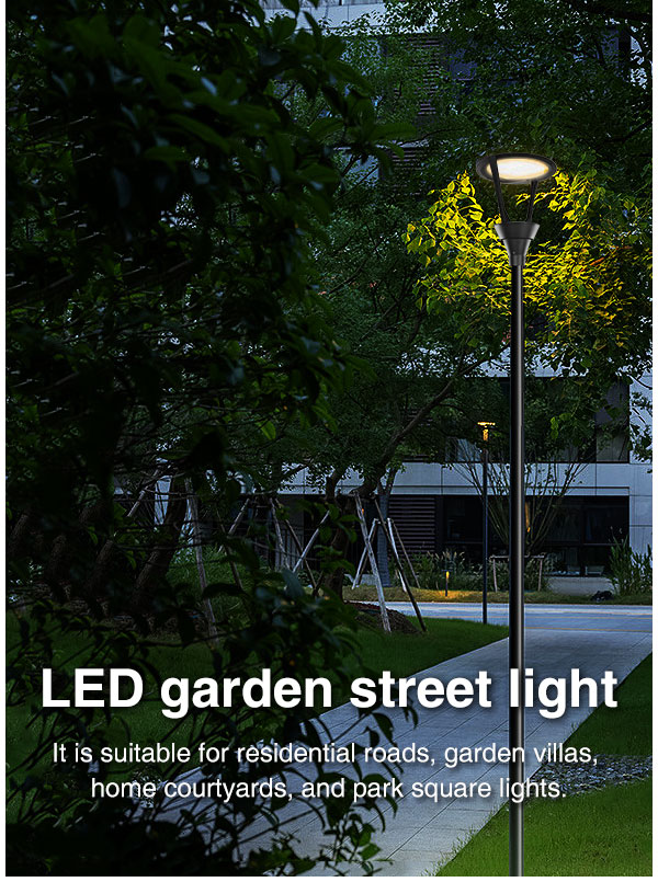 outdoor waterproof LED garden light 100W for community park villa street lighting