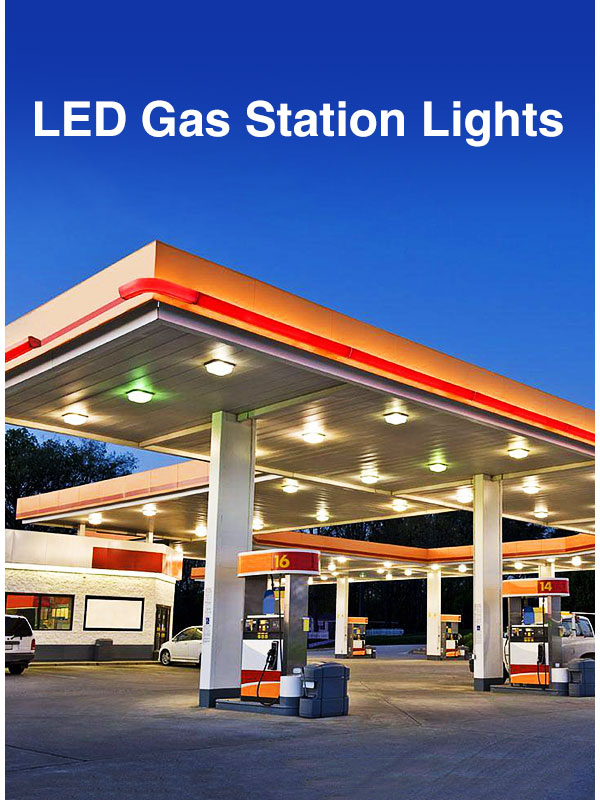 Energy saving surface mount led petrol station light 80w 120w 150w 200w 300w led gas station petrol led canopy light