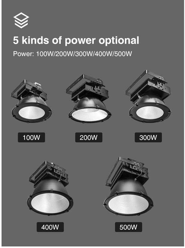 LED tower crane lamp engineering construction search light 200w 300w 400w 500w led flood light