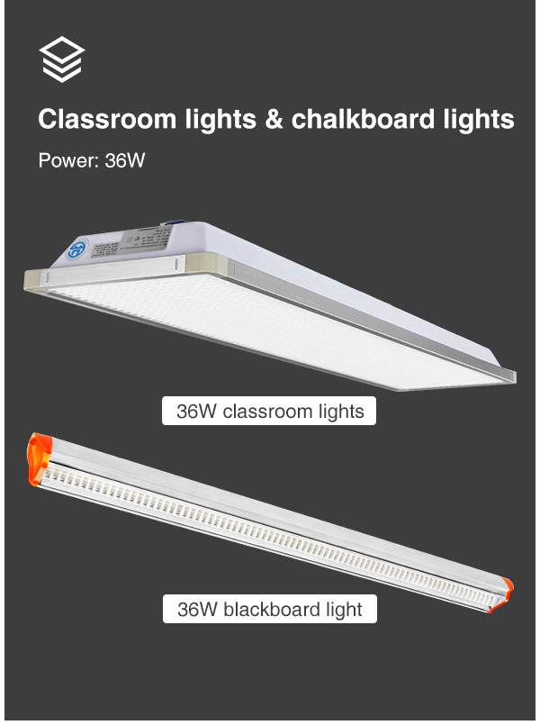 LED eye protection classroom light blackboard light 36w