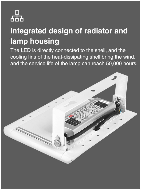 100W 150W 200W Narrow Multiple Beam Angle Option LED Flood Light LED Tunnel Lights FL-SDD-KM3