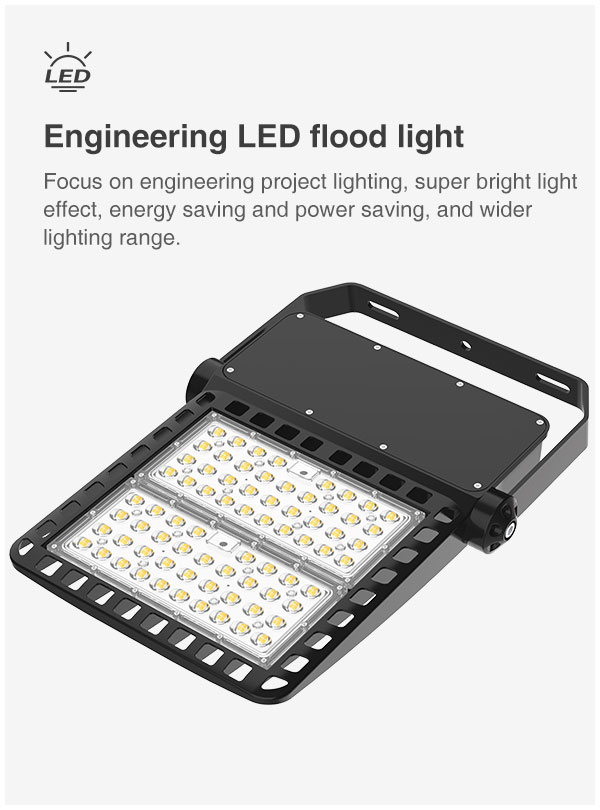 New Die-casting Module LED Flood Light   Basketball Court Light Tennis Court Light Parking Lot Light FL-TGD-AEH2