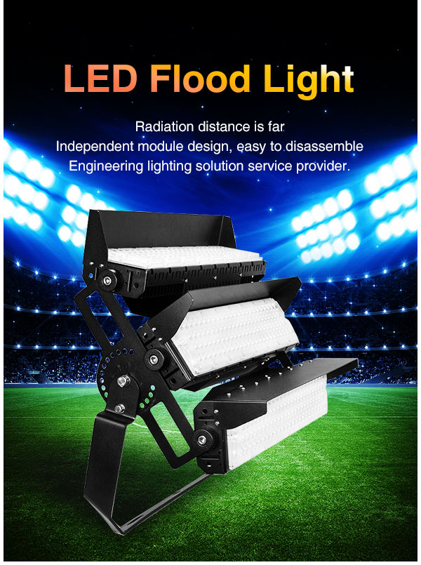 1500W 1000W High-power LED stadium lights large construction sites Outdoor Football landscape lighting
