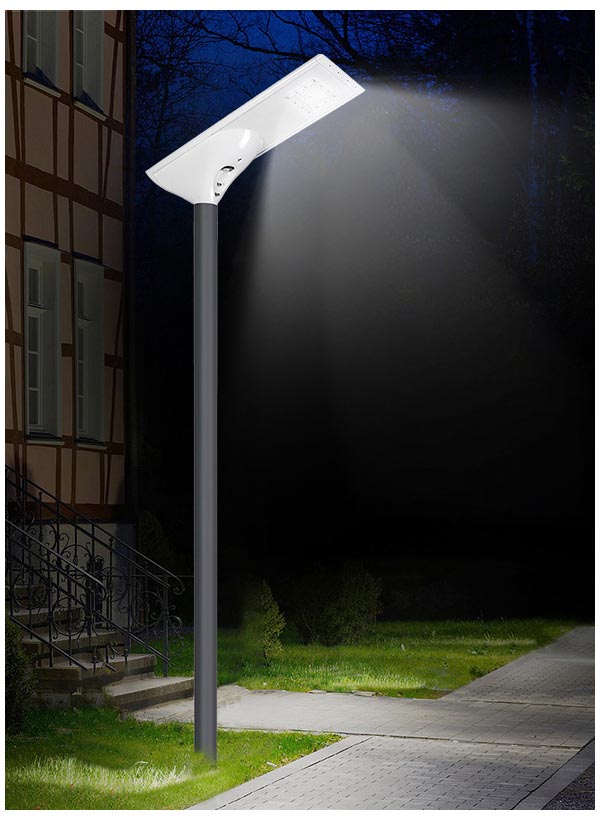 wholesale Philips All in one solar light Intelligent Pathway solar lights 10w 20w 30w 40w 50w 60w Outdoor Garden IP65 waterproof solar panel street lamp for Municipal Highway lights