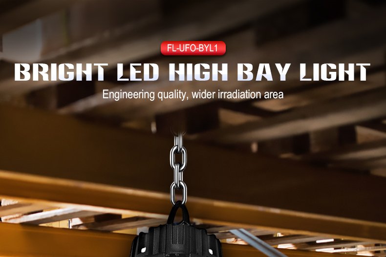 Brand new European and American style design Bright LED high bay light  warehouses flood light