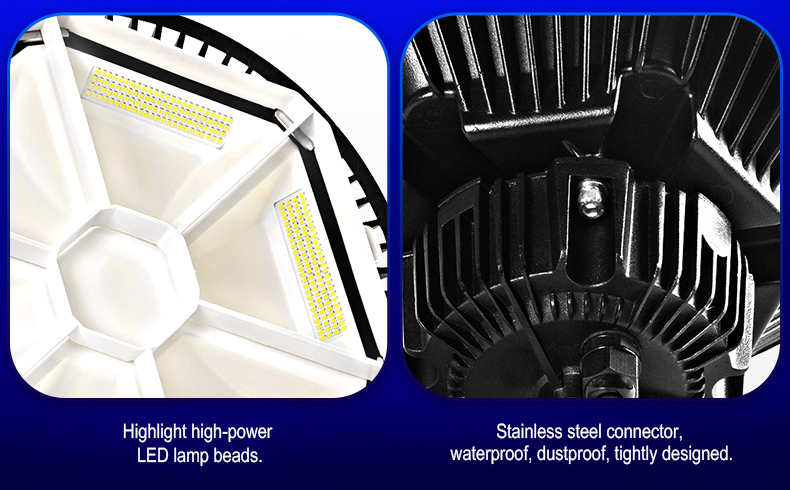 Brand new European and American style design Bright LED high bay light  warehouses flood light