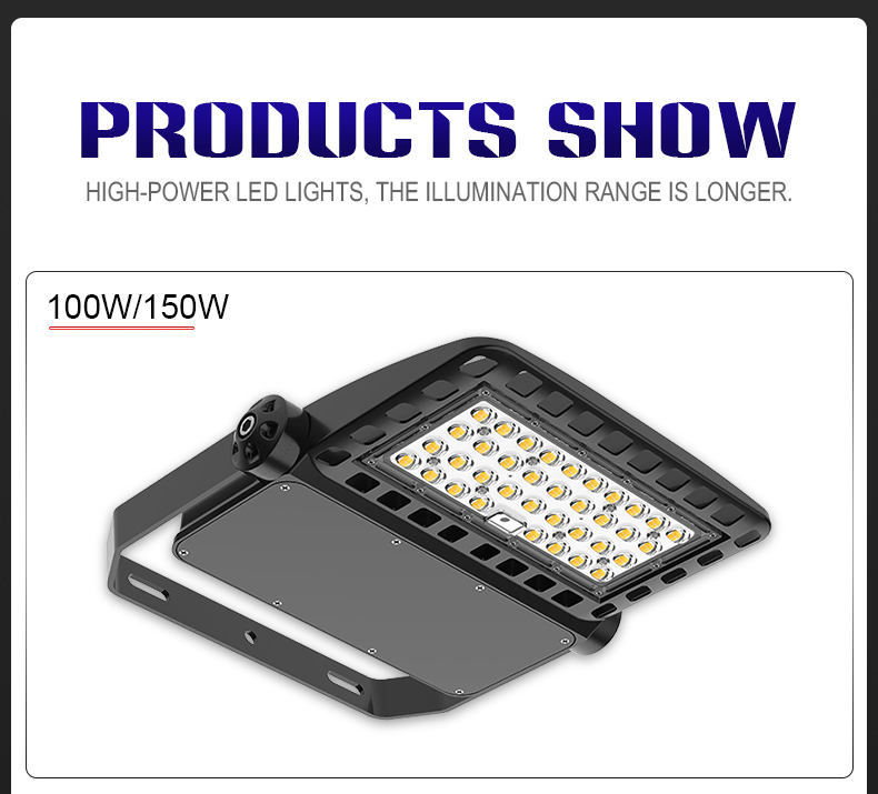 New Die-casting Module LED Flood Light   Basketball Court Light Tennis Court Light Parking Lot Light FL-TGD-AEH2