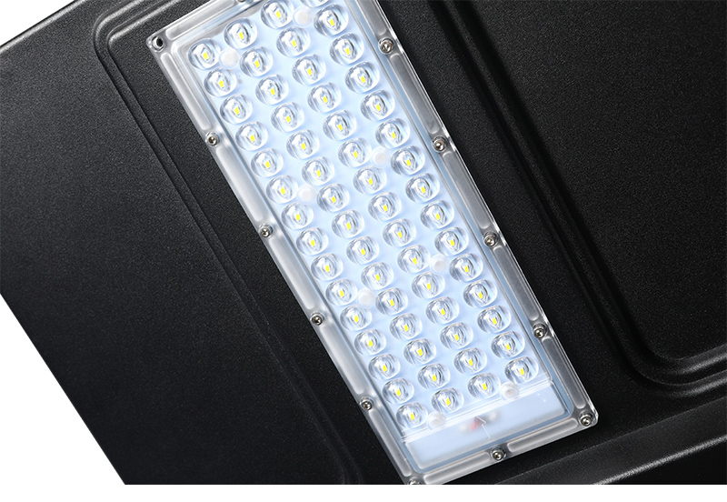 led solar street light solar panel all in one PIR motion sensor and photocell street light 120w 180w