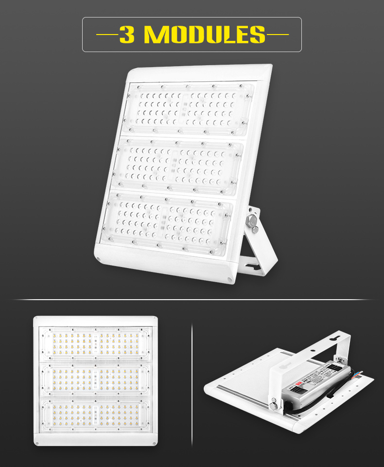 100W 150W 200W Narrow Multiple Beam Angle Option LED Flood Light LED Tunnel Lights