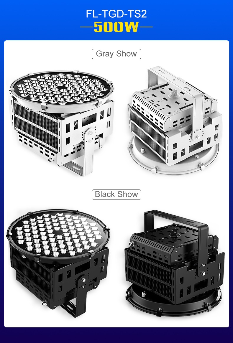 Tennis Court Soccer Marine Flood 250w 500w  Led Outdoor Stadium Light ip65 led flood lights fixture