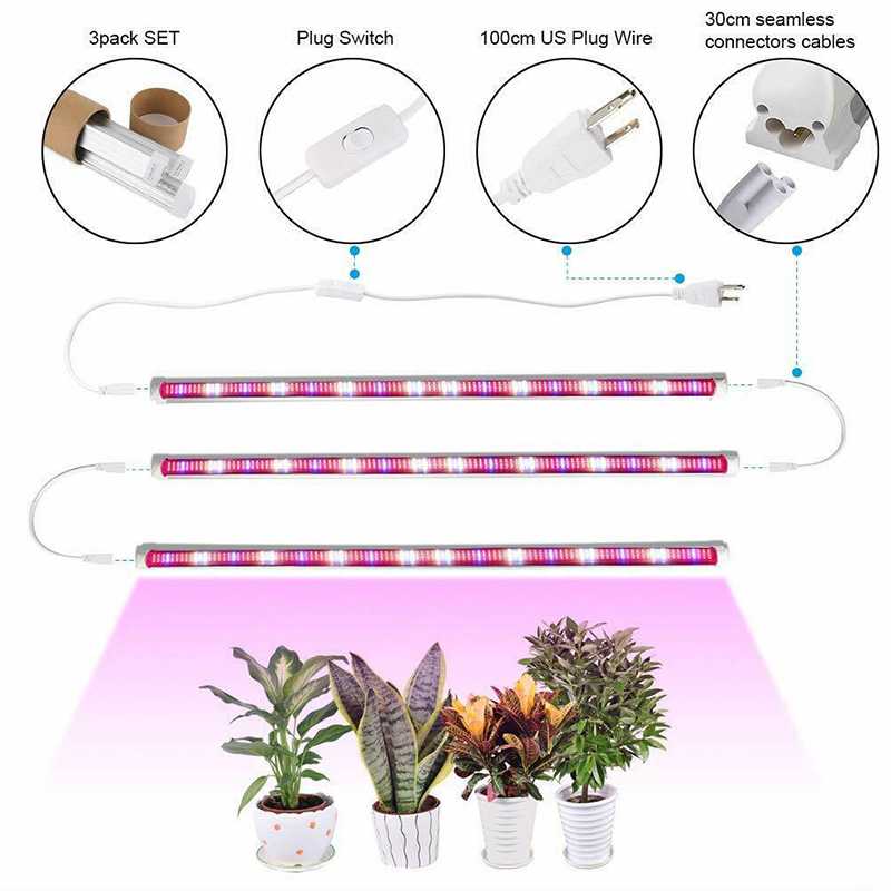 Wholesale led grow light Aluminum tube led linear grow light full spectrum led grow light for plant Indoor Quantum Hydroponic FL-ZWD-TB1