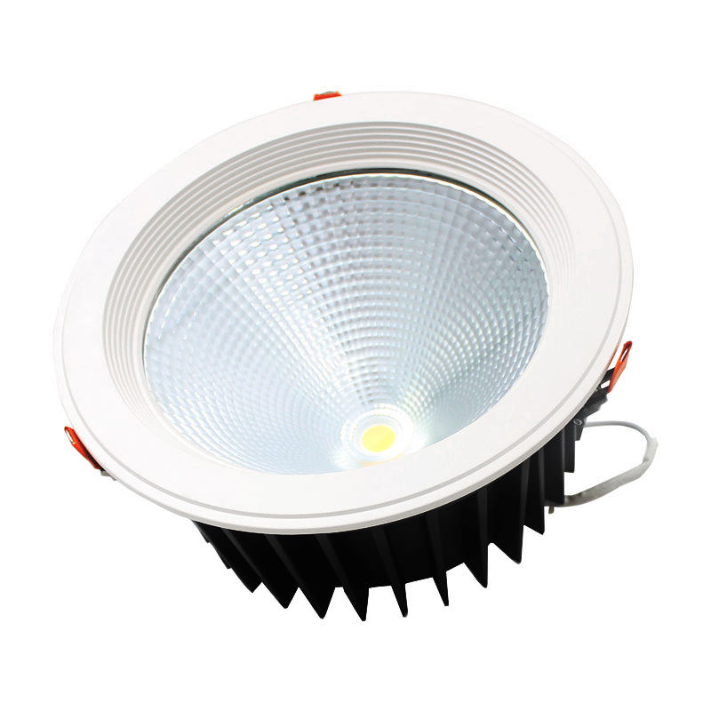 China Manufacturer offer COB 60W Recessed led downlight Modern Knob Switch Embeded led down light AC90-260V