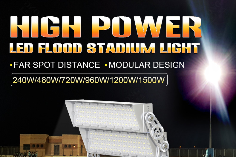 1500w 1200watt Indoor Outdoor Stadium light Volleyball Badminton Tennis Court Football Stadium LED Flood Lighting