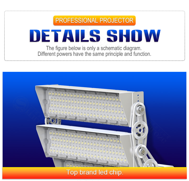 1500w 1200watt Indoor Outdoor Stadium light Volleyball Badminton Tennis Court Football Stadium LED Flood Lighting