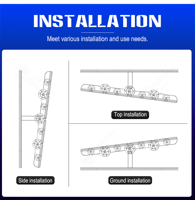 1500w 1200watt Indoor Outdoor Stadium light Volleyball Badminton Tennis Court Football Stadium LED Flood Lighting