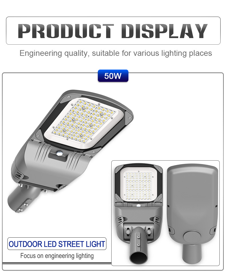 Outdoor Garden Street Light 50W 100W 150W IP65 Waterproof LED Street