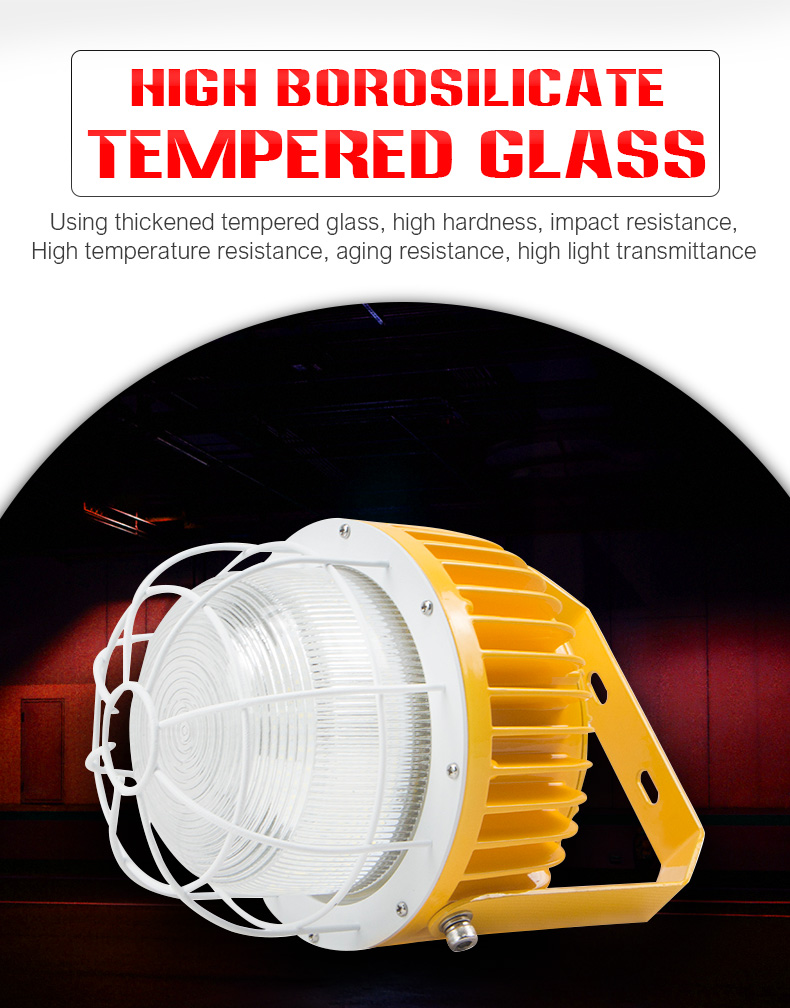 New round die-cast aluminum LED High Bay Explosion-proof Lamp Sales 60w 120w Factory Working Lighting Gas Station Lighting for warehouse/coal mine/basement