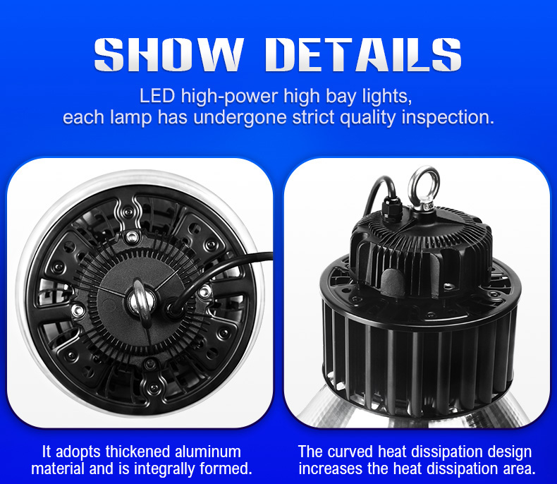 LED high-power high bay light factory workshop stadium lighting FL-GKD-B