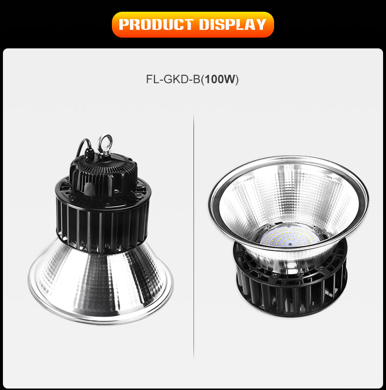 LED high-power high bay light factory workshop stadium lighting FL-GKD-B