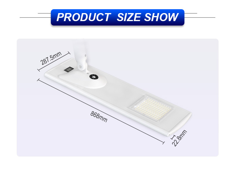 Solar Street Lamps High Lumen Induction Power Waterproof Integrated Modern Outdoor Luminaria Road Led  Solar private courtyards Lights