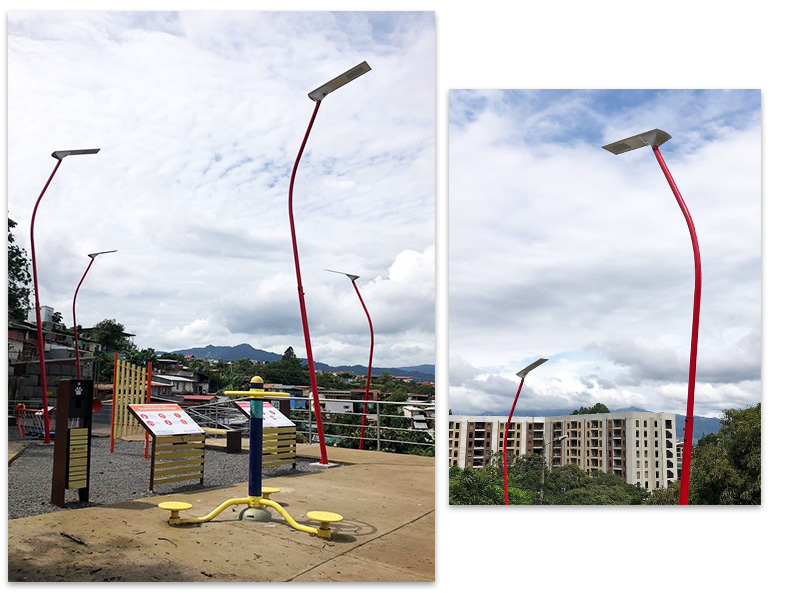 All in one Solar street light FL-YTH-KM1