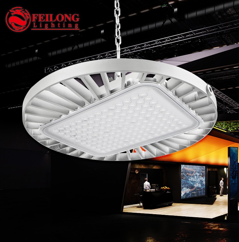 LED Warehouse mall lighting High Bay Light 100w 150W 200w UFO High Bay LED Light for for gymnasium