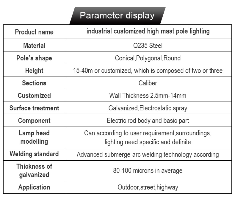 FEILONG 12 Meters 3.5M 6M Height Outdoor Decorative Led Landscape Aluminum Light Pole with 6-40M