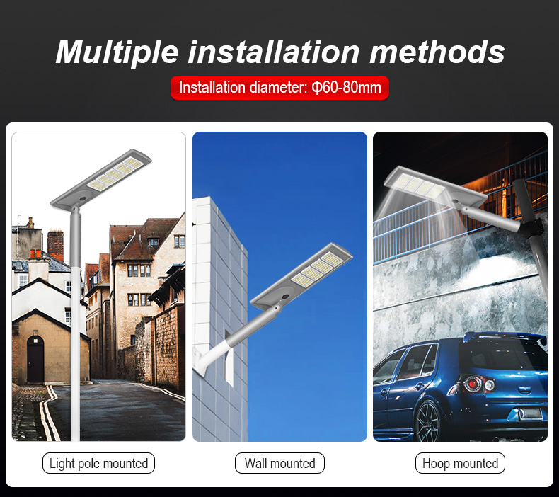 New design Outdoor Road Project Lighting Motion Sensor Lamp IP65 Waterproof 100W 150W 250Watt city LED Street light