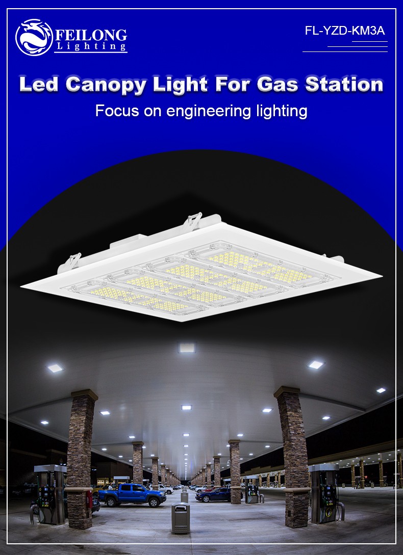 CB Certificated Newest Design waterproof industry gas station 80W 120W 150W 200W 250Watts led canopy light