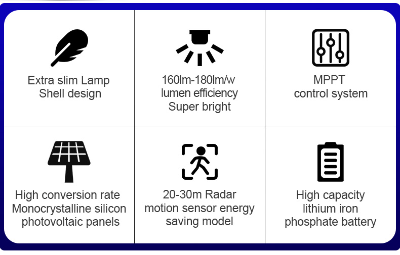 50w 100W 200W 300W China Outdoor Solar Street Lamp remote motion Control Waterproof Solar Led Street Light