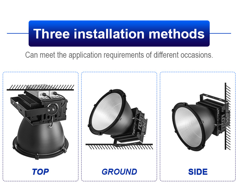 LED tower crane lamp engineering construction search light 200w 300w 400w 500w led flood light