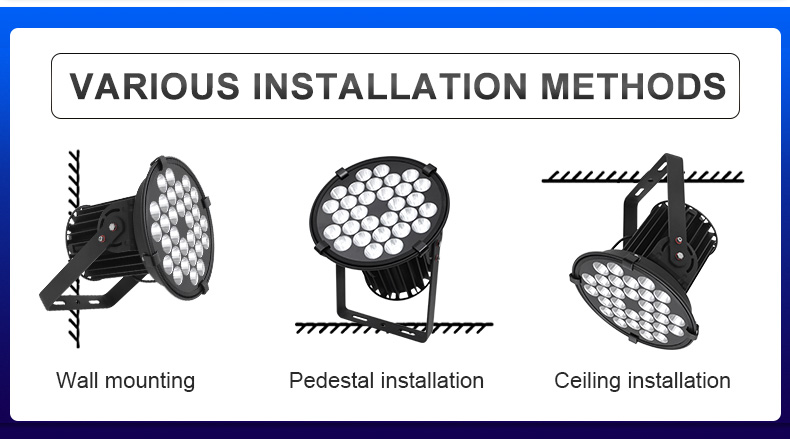 wholesale high-purity reflector led flood lights far projection distance sports light 100w 150W outdoor tunnle stadium lighting