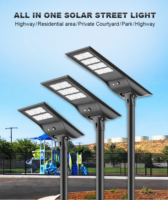 Newest Product 20w 40W IP65 waterproof outdoor new design 30W led all in one solar street light