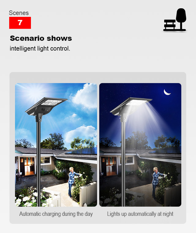 Newest Product 20w 40W IP65 waterproof outdoor new design 30W led all in one solar street light