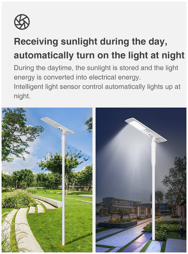 Smart tracking solar street light