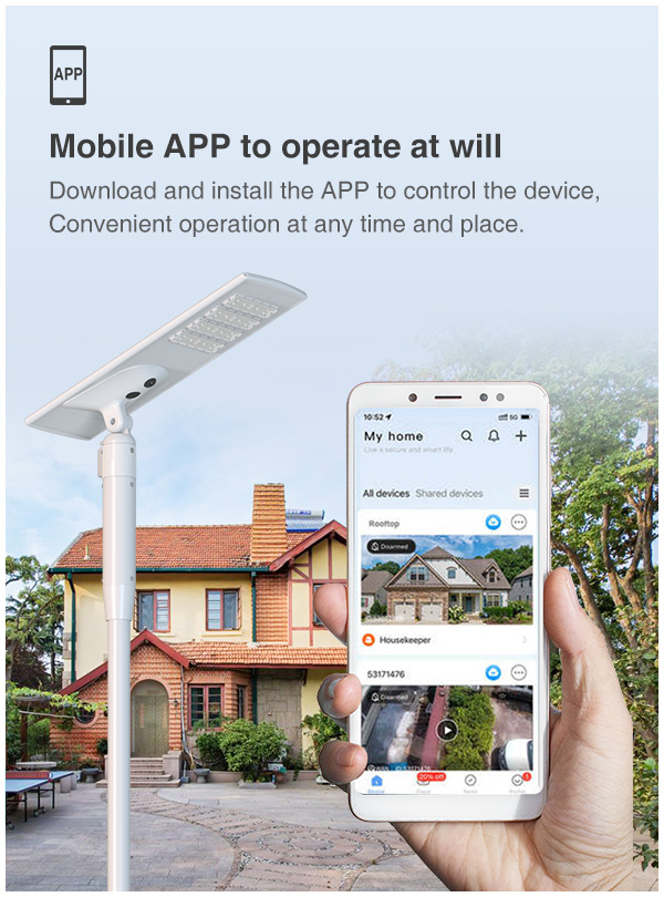 Smart tracking solar street light