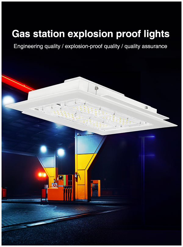 wholesale 80W 120W 150W 160W 200W led gas station canopy lights for petrol station garage