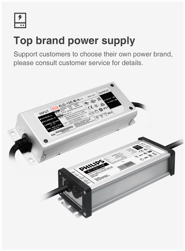 LED shoebox lighting street light microwave motion sensor, multiple dimming functions 100W-300W