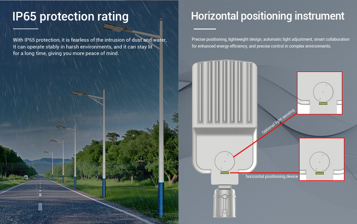 Outdoor 80w integrated LED street light aluminum profile IP65 LED light 80w multi-application