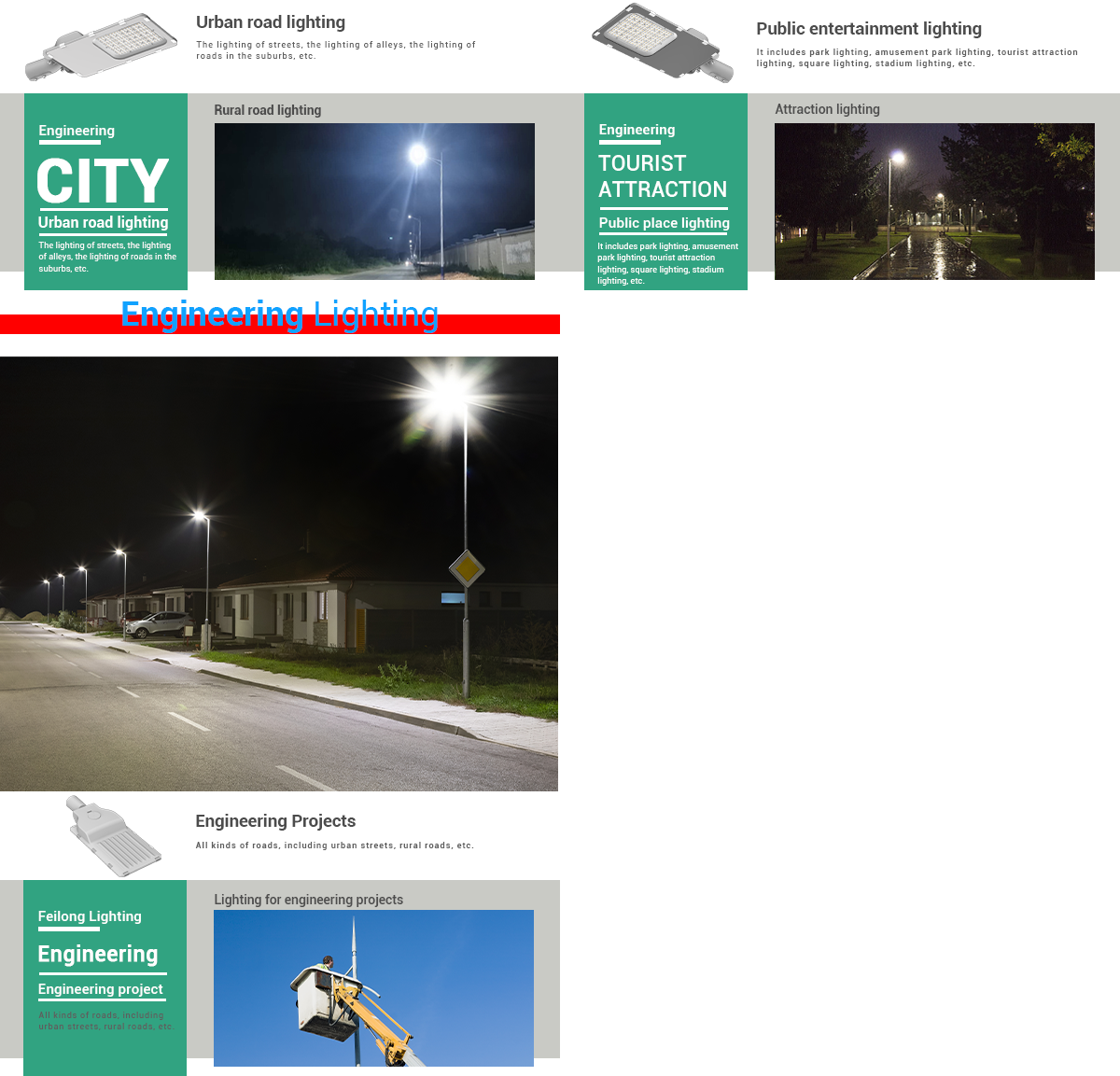 Outdoor 80w integrated LED street light aluminum profile IP65 LED light 80w multi-application