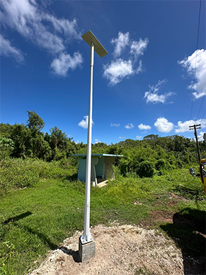 Guam Bus Shelter and Port Lighting Project
