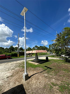 Guam Bus Shelter and Port Lighting Project