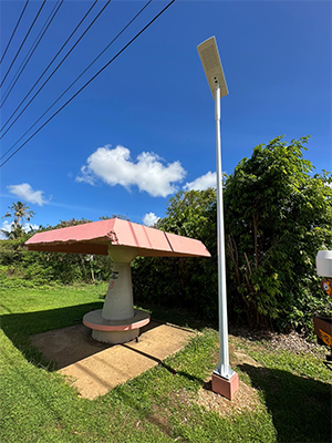 Guam Bus Shelter and Port Lighting Project