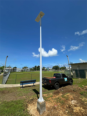 Guam Bus Shelter and Port Lighting Project